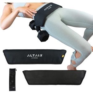 Altair Fitness Hip Thrust Belt for Dumbbells, Kettlebells, Plates.
